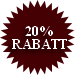 20%
RABATT